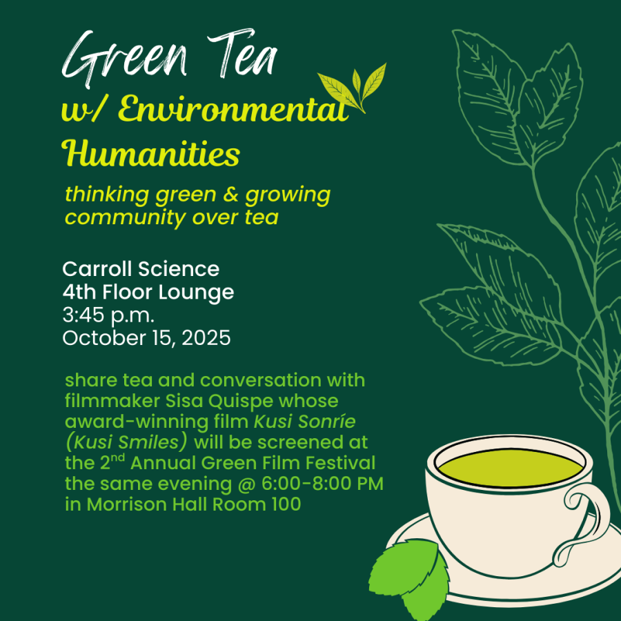 Green Tea with Environmental Humanities