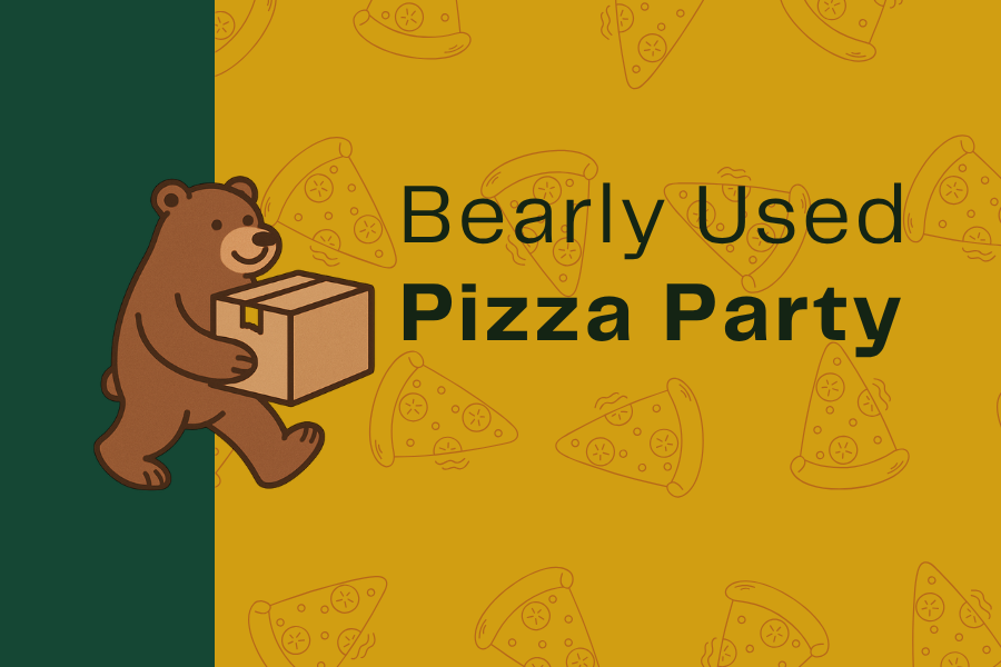 Bearly Used: Pizza Party